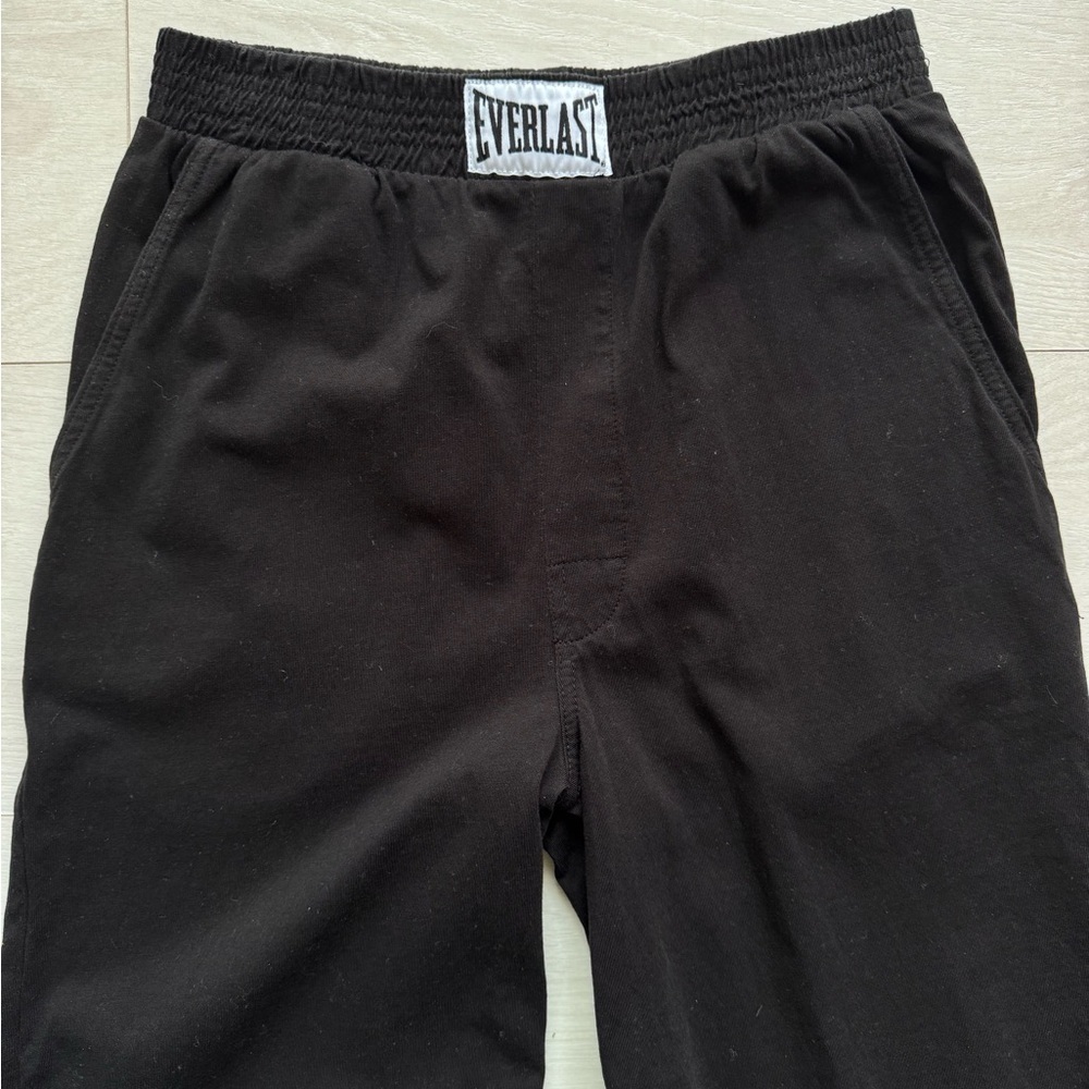 Everlast Black Boxing Sweatpants Joggers Lounge Pants